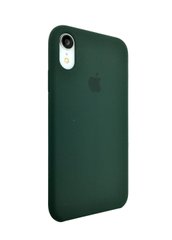 Чохол силіконовий soft-touch ARM Silicone case для iPhone Xr зелений Dark Green фото
