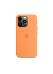 Чохол силіконовий soft-touch Apple Silicone case для iPhone 13 Pro Max помаранчевий Marigold фото