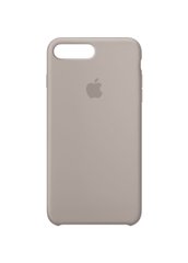 Чохол силіконовий soft-touch RCI Silicone case для iPhone 7 Plus / 8 Plus сірий Pebble фото