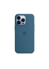 Чохол Silicone Case with Magsafe для iPhone 13 Pro Max Blue Jay AAA фото