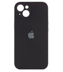 Чохол Silicone Case Full Camera Protective (AA) для Apple iPhone 13 (Чорний / Black) фото