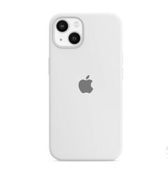 Чохол силіконовий soft-touch ARM Silicone Case для iPhone 13 білий White фото