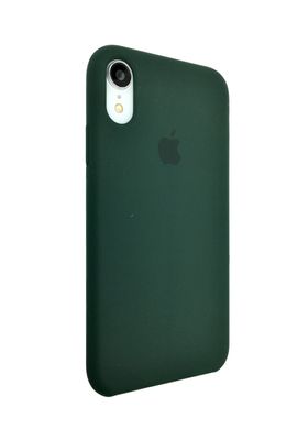 Чохол силіконовий soft-touch ARM Silicone case для iPhone Xr зелений Dark Green фото