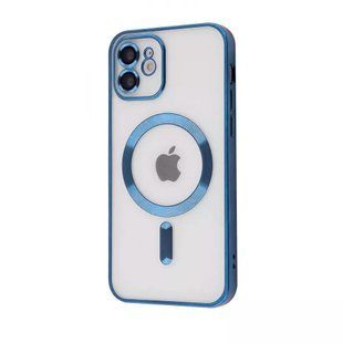 Чехол Metal Matte Case with MagSafe iPhone 12 Sierra Blue фото