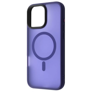 Чехол WAVE Matte Insane Case with MagSafe iPhone 16 Pro Midnight blue фото