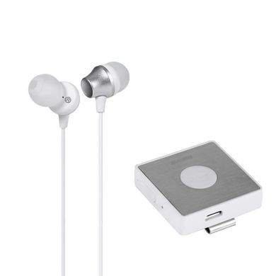 Навушники бездротові вакуумниеRemax (OR) RB-S3 Bluetooth з мікрофоном білі White фото