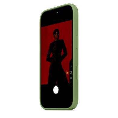 Чохол Silicone Case with MagSafe для Apple iPhone 17 Air Light Moss AAA фото