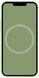Чохол Silicone Case with MagSafe для Apple iPhone 17 Air Light Moss AAA