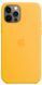 Чехол Apple Silicone case with MagSafe для iPhone 12/12 Pro Sunflower AAA