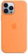 Чохол Silicone Case with Magsafe Apple для iPhone 13 Pro Max Marigold AAA