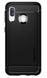 Чехол противоударный Spigen Original Rugged Armor для Samsung Galaxy A40 матовый черный Matte Black