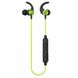 Навушники бездротові вакуумні Yison E14 Bluetooth з мікрофоном зелені Green