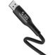 Кабель Micro-USB to USB Hoco S6 1 метр чорний Black