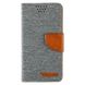 Universal Book Cover Goospery Canvas Diary 4.5" Grey