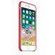 Чехол силиконовый soft-touch ARM Silicone case для iPhone 7 Plus/8 Plus красный Red Raspberry