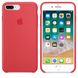 Чехол силиконовый soft-touch ARM Silicone case для iPhone 7 Plus/8 Plus красный Red Raspberry