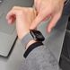 Ремінець Milanese Loop для Apple Watch 38 / 40mm металевий чорний магнітний ARM Series 6 5 4 3 2 1 Black