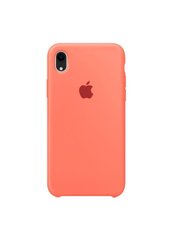 Чехол Apple Silicone case for iPhone XR Nectarine фото
