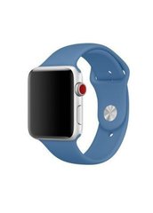 Ремешок Sport Band для Apple Watch 42/44mm силиконовый голубой спортивный ARM Series 6 5 4 3 2 1 Light Blue фото