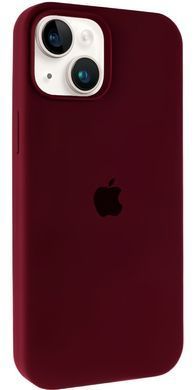 Чехол Silicone Case Full Protective AA для Apple iPhone 14 Navy blue фото