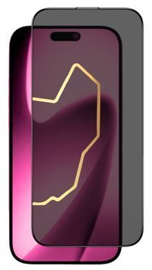 Защитное стекло iLera DeLuxe Incognito FullCover Glass для iPhone 15 Pro Max фото