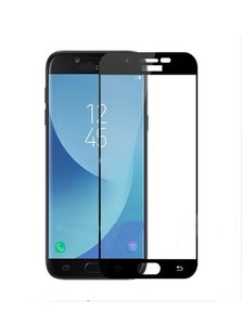 Защитное стекло с рамкой для Samsung J730(black) фото