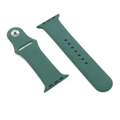 Ремешок Sport Band для Apple Watch 38/40mm силиконовый серый спортивный ARM Series 5 4 3 2 1 Pacific Green фото