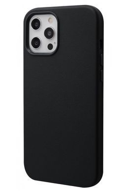 Чохол WAVE Premium Leather Edition Case with MagSafe для iPhone 12 Pro Max Black фото