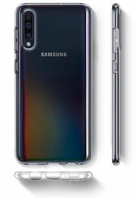 Чехол силиконовый Spigen Original Liquid Crystal для Samsung Galaxy A50/A50s/A30s прозрачный Clear фото