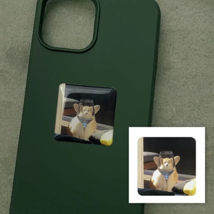 3D стікер "Коргі" фото