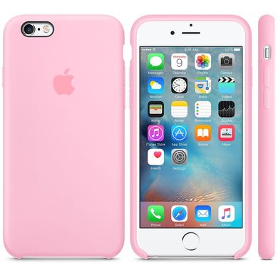 Чохол силіконовий soft-touch ARM Silicone Case для iPhone 6 / 6s рожевий Pink фото