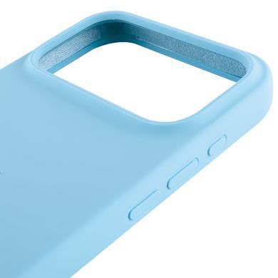 Чохол Silicone Case Full Protective AA для Apple iPhone 17 Pro Max Light Cyan фото