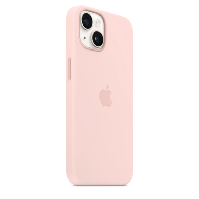 Чехол Silicone Case with Magsafe для Apple iPhone 14 Storm Blue AAA фото
