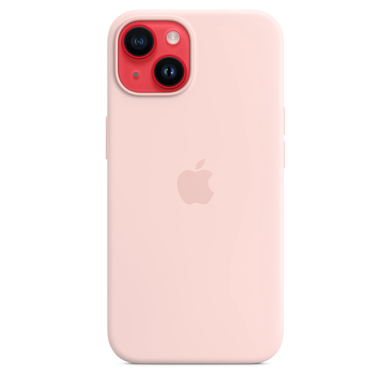 Чехол Silicone Case with Magsafe для Apple iPhone 14 Storm Blue AAA фото