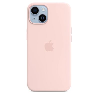 Чехол Silicone Case with Magsafe для Apple iPhone 14 Storm Blue AAA фото