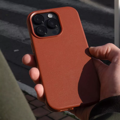 Чохол WAVE Premium Leather Edition Case with MagSafe для iPhone 12 Pro Max Black фото