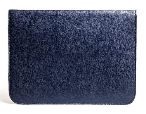 Кожаный чехол-конверт Gmakin для Macbook New Air 13 (2018-2020) синий (GM52-13New) Blue фото