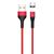 Кабель Usams US-SJ337 U29 Aluminum Alloy Magnetic Type-C Cable (2m) Red фото