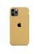 Чохол силіконовий soft-touch ARM Silicone Case для iPhone 11 Pro Max золотий Golden фото