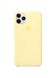 Чохол силіконовий soft-touch RCI Silicone Case для iPhone 11 Pro Max жовтий Mellow Yellow фото