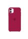 Чохол силіконовий soft-touch ARM Silicone Case для iPhone 11 червоний Rose Red