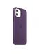 Чохол силіконовий soft-touch Apple Silicone case with Mag Safe для iPhone 12/12 Pro фіолетовий Amethyst