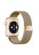 Ремешок Milanese Loop для Apple Watch 38/40mm металлический золотой магнитный ARM Series 5 4 3 2 1 gold