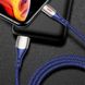 USB Cable Usams US-SJ303 U-Tone Series Lightning Blue 1.2m