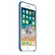 Чехол силиконовый soft-touch ARM Silicone case для iPhone 7 Plus/8 Plus синий Denim Blue