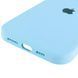 Чохол Silicone Case Full Protective AA для Apple iPhone 17 Pro Max Yuanfeng Blue