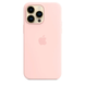 Чохол Silicone case with MagSafe для Apple iPhone 14 Pro Chalk Pink AAA