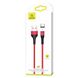 Кабель Usams US-SJ337 U29 Aluminum Alloy Magnetic Type-C Cable (2m) Red